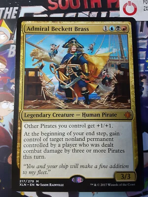 Admiral Beckett Brass , Ixalan , NEAR MINT, MTG, FREE SHIPPING - Image 1 of 4