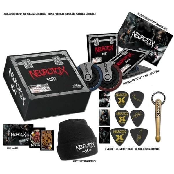 NEUROTOX - ECHT (LTD. FANBOX/ BEANIE + KEYRING)   CD+MERCHANDISING NEU - Bild 1 von 1