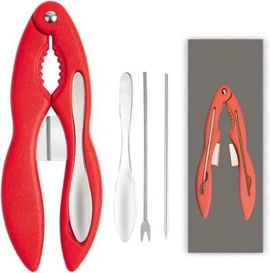 Crab Crackers and Tools Multifunctional Leg Efficient Lobster Sturdy Seafood Set - Picture 1 of 6
