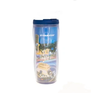 Starbucks South Korea Seoul Night Global City Icon Acrylic Tumbler 12 Oz 2012 - Picture 1 of 3