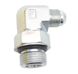 Parker 8-12 C5OX-S Triple-Lok 1/2" 37° Flare X 12 SAE-ORB Straight Tube Fitting - Bild 1 von 2
