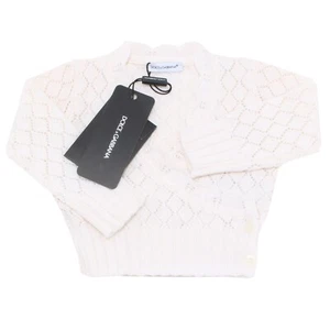 1101L cardigan bimba GIRL DOLCE&GABBANA D&G wool maglione jumper - Picture 1 of 4