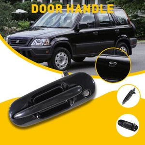Fit For 1997-2001 Honda CR-V Front Left Driver Side Door Handle Exterior Outside - Foto 1 di 17