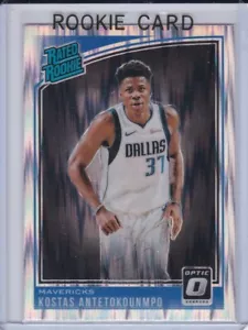 KOSTAS ANTETOKOUNMPO ROOKIE CARD Basket Ottica SHOCK PRIZMS GIANNIS BRO RC! - Foto 1 di 2