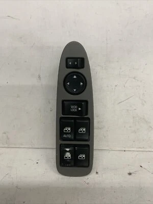 2003-2007 Buick Rendezvous Drivers Master Window Control Bezel W/Mirror Switch Foto 1 de 3