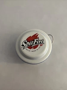 Vintage SpitFire Yo-Yo Blue & White- Made in USA - Picture 1 of 5
