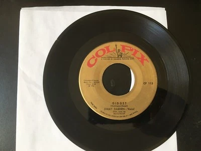 Jimmy Darren - Gidget / You  45   1959   Colpix    VG+ - Image 1 of 4