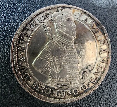 1564-95 AUSTRIA ENSISHEIM DAV-8092 TALER ANTIGUA MONEDA HISTÓRICA FERDINAND II!! Foto 1 de 4