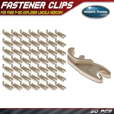 50x Nylon Left Hand Side Door Lock Pawl Clips Fasteners for Ford Lincoln Mercury - Image 1 of 4