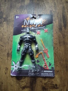 Action Figure NINJA 6" 5 Pezzi Play Set Età 5+ Nuovo con scatola è indossato ottimo regalo bambini - Foto 1 di 6