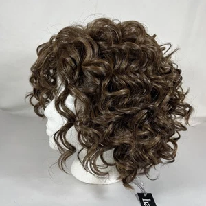 Frisur Relaxed Coils Mittellang Durchschnittlich Kastanie Hellbraun Perücke Neu Mit Etikett - Bild 1 von 8