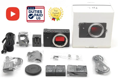 🎦 【 Top MINT in Box 】Sigma fp 24.6mp Mirrorless Digital Camera Black Body JAPAN - Image 1 of 4