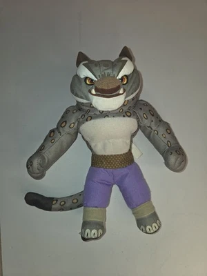 Figura de peluche Mattel Kung Fu Panda Tai Lung 2008 9" animal de peluche leopardo Foto 1 de 4