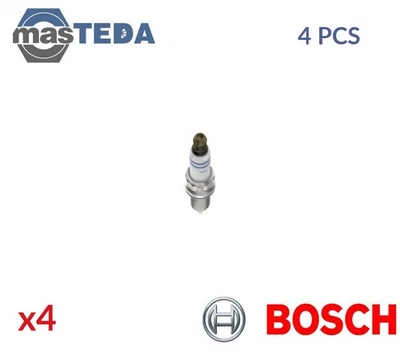 0 242 145 607 ENGINE SPARK PLUG SET PLUGS BOSCH 4PCS FOR PEUGEOT 308 II,508 II - Image 1 of 4