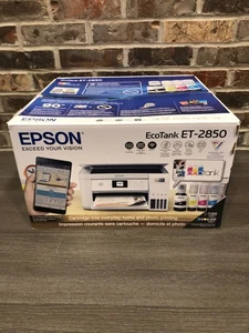 AS IS Epson EcoTank ET-2850 Wireless Color All-in-One Printer No power - Picture 1 of 14