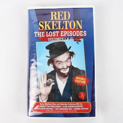 Red Skeleton The Lost Episodes Vol. I & II Double Feature VHS Clamshell - Image 1 of 4