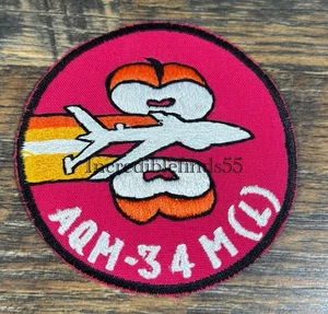 Patch originale vintage 1976 Ryan Aeronautical AQM-34 Supersonic Firebee - Foto 1 di 5
