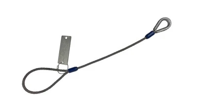 Kennedy Wire Rope & Sling Co. 5/8" x 18' Single Leg Wire Rope Sling w/Standar... - Image 1 of 3