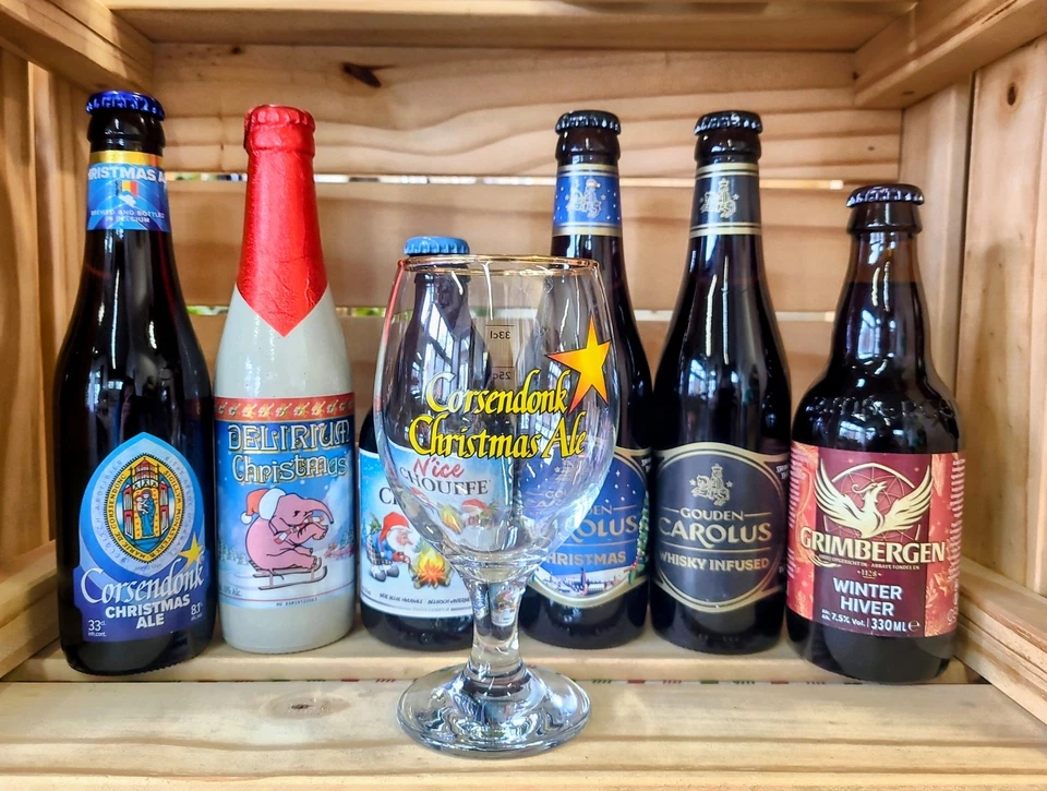 Weihnachtsbier-Paket inkl. Glas - Bild 1 von 1