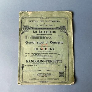 The Kyoyeki Shosha Mandolin Sheet Music Antique 1927 - Picture 1 of 13