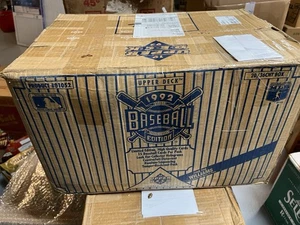 1992 Upper Deck Baseball Low Series Wax Case 20 Box Factory Sealed Boxen - Bild 1 von 2
