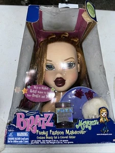 MGA BRATZ 2003 1st Edition FUNKY FASHION MAKEOVER Meygan DOLL HEAD Box Damaged - Bild 1 von 10