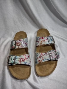 AFS-2100 Comfortable Cork Footbed Slide Sandal -US-9 Women’s made in Germany - Picture 1 of 6