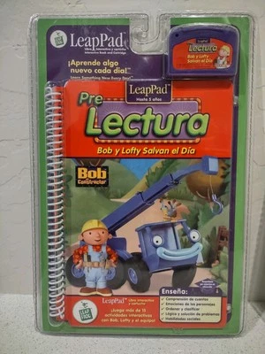 Leap Frog LeapPad - Bob The Builder - Spanish Version - Cartridge/ Booklet - NEW - Image 1 of 2