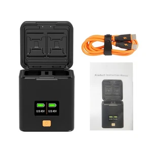 Dual Slot FW50 Battery Charging Case PD For Camera Users UUTM - Picture 1 of 8