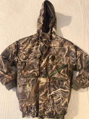 Hunting Jacket Game Winner Real Tree Youth Camo Waterproof Jacket - Image 1 of 4