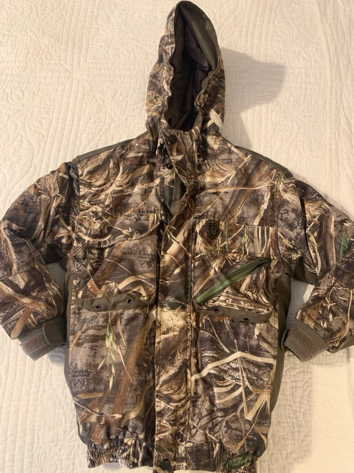 Hunting Jacket Game Winner Real Tree Youth Camo Waterproof Jacket - Image 1 of 4