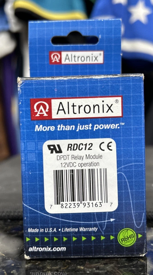 BRAND NEW IN BOX ALTRONIX RDC12 Relay Module 12VDC  DPDT CONTACTS - Image 1 of 1