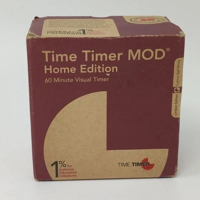 Time Timer Home MOD — 60 Minute Kids Visual Timer Home Edition — For Homescho... - Image 1 of 4