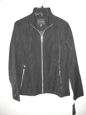 Weatherproof Women's Med Black Casual Softshell Jacket Zip Up Lined Pockets NWT - Image 1 of 4