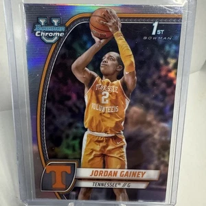 2024-25 Bowman U Chrome Jordan Gainey 1st Refractor #33 Tennessee Vols - Bild 1 von 2