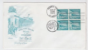 TurtlesTradingPost - Santa Fe 1-1/4 Cent #1031A - 1960 FDC Artmaster Cachet - Bild 1 von 1
