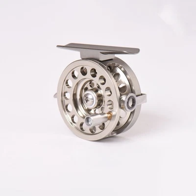 Alluminio in lega di pesca a mosca la pesca a mosca la mano destra argento - Immagine 1 di 4