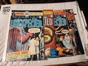 DC Unexpected - Comic Lot Of 4 Books - #170 172 174 179 Bronze Age - Picture 1 of 3