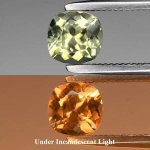 💎 0.61ct VS Cushion Natural Color Change Diaspore - Turkey Gemstone - Picture 1 of 6