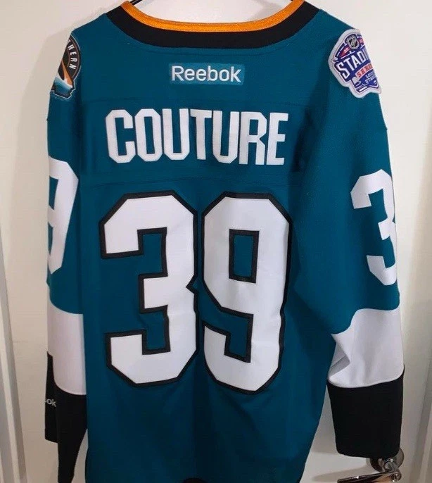 Camiseta de alta costura Reebok San Jose Sharks 2015 Stadium Series talla M nueva sin etiquetas Foto 1 de 2