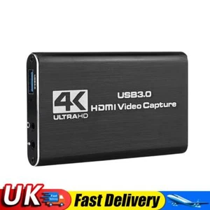 USB3.0 Video Capture Cards 4K 60HZ HDMI-compatible HDMI-compatible Recorders HD - Afbeelding 1 van 12