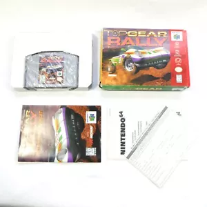 Nintendo N64 Top Gear Rally USA NTSC Complete Boxed Retro US - Picture 1 of 11