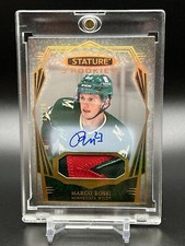 2022-23 Stature Hockey MARCO ROSSI Rookie Patch Auto /20 Minnesota Wild RC