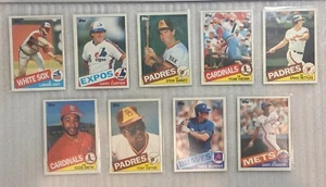 ~~ 1985 All Star Game, Carter, Farvey, Schmidt, Carew, Brett, Ripken, more ~~ - Picture 1 of 4