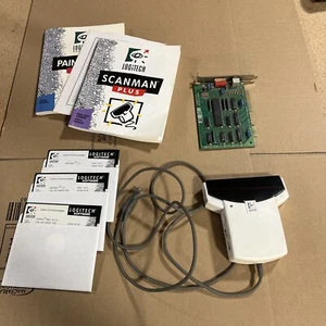 Logitech 200074-00 Scanman Plus PCI Scanner, Controller Board, Software, Handbuch - Bild 1 von 7