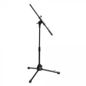 Soporte de micrófono trípode corto de batería/amplificador MS7411B en escenario con brazo de pluma - Imagen 1 de 1