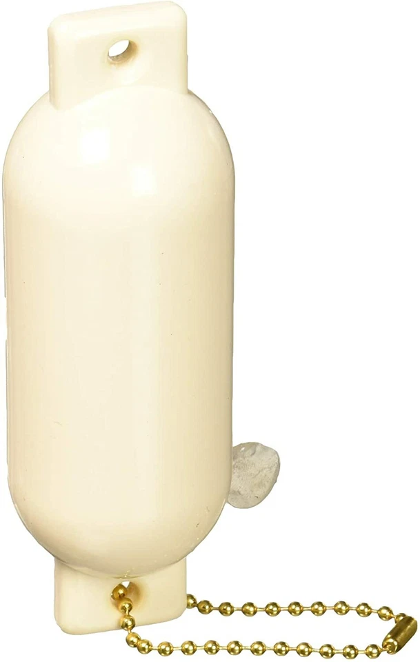 Fender лодка ключ поплавок 5,3» кольцо цепочка поплавки водный спорт кемпинг буй белый - Изображение 1 из 1