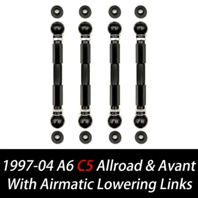Kit de descenso de suspensión neumática para Audi A6 S6 C5 Allroad Avant eslabones varillas Airmatic Foto 1 de 4