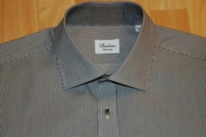 STENSTRÖMS  Hemd  KW 44 - 17 1/2  fitted body  blau gestreift  langarm  Herren - Bild 1 von 6