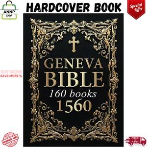 Geneva Bible 1560 Edition with Apocrypha: 160 Books | Complete Apocrypha Bible - Picture 1 of 24